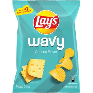 LAY'S WAVY CHEESE 50G