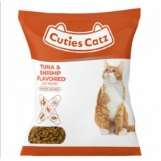 CUTIES CATZ TUNA & SHRIMP 400G