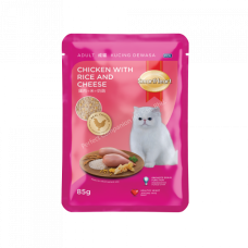 SMART HEART CAT FOOD (CHICKEN WITH RICE CHEESE) 85GM