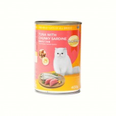 SMART HEART TUNA WITH CHUNKY SARDINE 400G