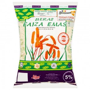 BERAS FAIZA EMAS IMPORT 5KG