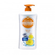 FOLLOW ME BODY WASH NATURAL FRESH LEMON 1000ML