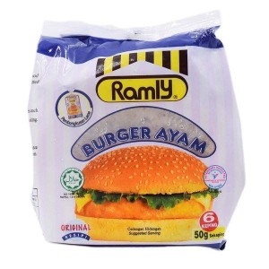 RAMLY CHICKEN BURGER 50G