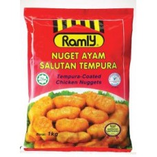 RAMLY TEMPURA-COATED CHICKEN NUGGETS 1KG