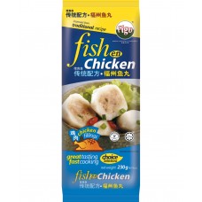 FIGO FISH EN CHICKEN 230G