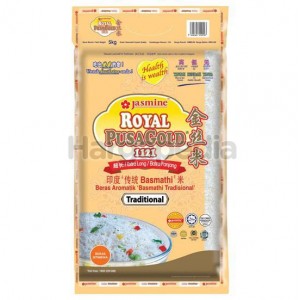 BERAS JASMINE ROYAL PUSA GOLD 5KG