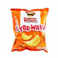 MR POTATO SYOK WAVE BBQ 65G