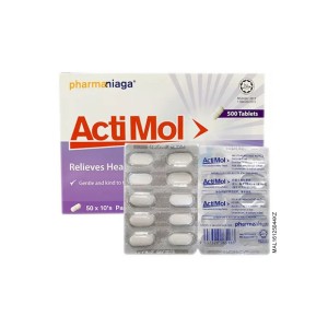 ACTIMOL RELIEVES HEADACHE & FEVER 10 X 10'S 650MG